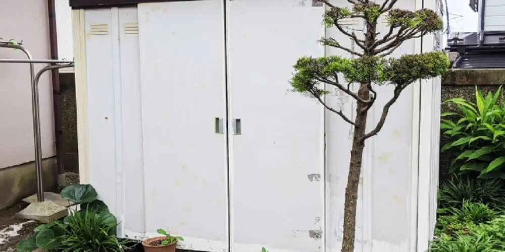 物置　自宅解体のためお譲りいたします。お値下げいたしました！ 物置の移動(大和市)│大和市で便利屋をお探しなら『便利屋むっちゃん』